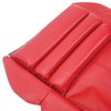 420775E OE Style Embroidered Sport Leather Seat Covers, 1991-1992 Chevy Corvette, Red - image 3