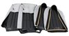 421020 Leather-Like Vinyl Seat Covers, 1968-1968 Chevy Corvette, Black - image 2