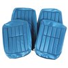 421041 Leather-Like Vinyl Seat Covers, 1968-1968 Chevy Corvette, Bright Blue - image 2