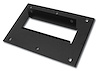 42107 License Bracket, 1963-1965 Chevy Corvette, Front, Correct - image 1