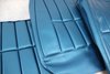 421141 Leather-Like Vinyl Seat Covers, 1969 Chevy Corvette, Bright Blue - image 3