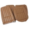 421156 Leather-Like Vinyl Seat Covers, 1969 Chevy Corvette, Saddle - image 3
