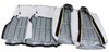 421163 Leather-Like Vinyl Seat Covers, 1969 Chevy Corvette, Gunmetal - image 2