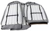 421220 Leather-Like Vinyl Seat Covers, 1970-1971 Chevy Corvette, Black - image 2