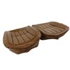 421253 Leather-Like Vinyl Seat Covers, 1970-1971 Chevy Corvette, Dark Saddle - image 4