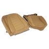 421315 Leather-Like Vinyl Seat Covers, 1972-1972 Chevy Corvette, Light Saddle - image 2