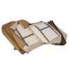 421315 Leather-Like Vinyl Seat Covers, 1972-1972 Chevy Corvette, Light Saddle - image 4