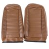 421323 Leather-Like Vinyl Seat Covers, 1973-1973 Chevy Corvette, Dark Saddle - image 2