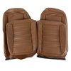 421323 Leather-Like Vinyl Seat Covers, 1973-1973 Chevy Corvette, Dark Saddle - image 3