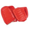 421330 Leather-Like Vinyl Seat Covers, 1972-1972 Chevy Corvette, Red - image 2
