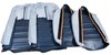421343 Leather-Like Vinyl Seat Covers, 1973-1974 Chevy Corvette, Dark Blue - image 2