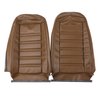 421353 Leather-Like Vinyl Seat Covers, 1972-1972 Chevy Corvette, Dark Saddle - image 4