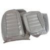 421361 Leather-Like Vinyl Seat Covers, 1974-1974 Chevy Corvette, Silver - image 2