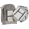 421361 Leather-Like Vinyl Seat Covers, 1974-1974 Chevy Corvette, Silver - image 4