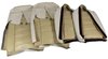 421416 Leather-Like Vinyl Seat Covers, 1975-1975 Chevy Corvette, Neutral - image 2