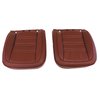 421533M Mounted Seats, 1978-1978 Chevy Corvette, Saffron Leather-Like Vinyl - image 2