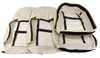 421576 Leather-Like Vinyl Seat Covers, 1976-1977 Chevy Corvette, White - image 3