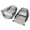 421664 Leather-Like Vinyl Seat Covers, 1981-1981 Chevy Corvette, Silver 2 in. Bolster - image 3