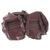 421736 Leather-Like Vinyl Seat Covers, 1980-1980 Chevy Corvette, Claret 4 in. Bolster - image 2