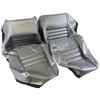 421764 Leather-Like Vinyl Seat Covers, 1981-1981 Chevy Corvette, Silver 4 in. Bolster - image 4