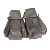 421879 Leather-Like Vinyl Seat Covers, 1988-1988 Chevy Corvette, Gray Standard - image 3