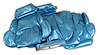 421974 Leather-Like Vinyl Seat Covers, 1989-1989 Chevy Corvette, Blue, Standard - image 1