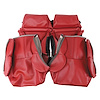 421975 Leather-Like Vinyl Seat Covers, 1989-1992 Chevy Corvette, Red Standard - image 1