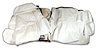 421983 Leather-Like Vinyl Seat Covers, 1992-1992 Chevy Corvette, White Standard - image 1