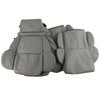 421984 Leather-Like Vinyl Seat Covers, 1992-1992 Chevy Corvette, Gray Standard - image 2