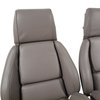 422879 Mounted Leather Seat Covers, 1988-1988 Chevy Corvette, Gray Standard - image 2