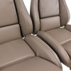 422979 Mounted Leather-Like Vinyl Seat Covers, 1988-1988 Chevy Corvette, Gray Standard - image 4