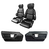 423020KCP Interior Package, 1989-1989 Chevy Corvette, Mounted Standard Leather Seats, Black, Coupe - image 1