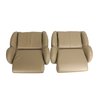 423182 Mounted Leather-Like Vinyl Seat Covers, 1992-1992 Chevy Corvette, Beige Standard - image 2
