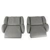 423184 Mounted Leather-Like Vinyl Seat Covers, 1992-1992 Chevy Corvette, Gray Standard - image 3