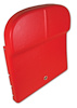 423630 Seat Back, 1967-1967 Chevy Corvette, Red - image 1