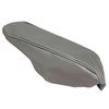 424261 Center Armrest Cover, 1964-1966 Chevy Corvette, Silver Leather - image 2