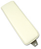 424365 Center Armrest, 1964-1964 Chevy Corvette, White Vinyl - image 1