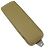 424552 Center Armrest, 1965-1966 Chevy Corvette, Saddle Leather - image 1