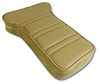 424957 Reproduction Center Armrest, 1976-1977 Chevy Corvette, Buckskin Leather W/Vinyl - image 1