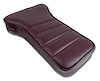 425036 Reproduction Center Armrest, 1980-1980 Chevy Corvette, Claret Leather W/Vinyl - image 1