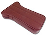 425423 Reproduction Center Armrest, 1973-1973 Chevy Corvette, Dark Saddle Vinyl - image 1