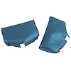 425640 Headrest Covers, 1967-1967 Chevy Corvette, Bright Blue Vinyl - image 1