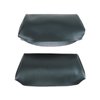 425714 Headrest Covers, 1969 Chevy Corvette, Green Vinyl - image 2