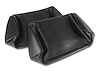 425720 Headrest Covers, 1968-1969 Chevy Corvette, Black, Vinyl - image 1