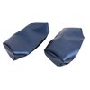 425732 Headrest Covers, 1968-1968 Chevy Corvette, Dark Blue Vinyl - image 2