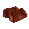 425738 Headrest Covers, 1968-1968 Chevy Corvette, Dark Orange Vinyl - image 1