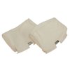 425965 Headrest Covers, 1967-1967 Chevy Corvette, White Leather - image 3