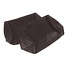 426028 Headrest Covers, 1968-1968 Chevy Corvette, Tobacco Leather - image 1