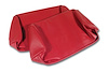 426030 Headrest Covers, 1968-1969 Chevy Corvette, Red Leather - image 1