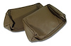 426056 Headrest Covers, 1968-1969 Chevy Corvette, Saddle Leather - image 1